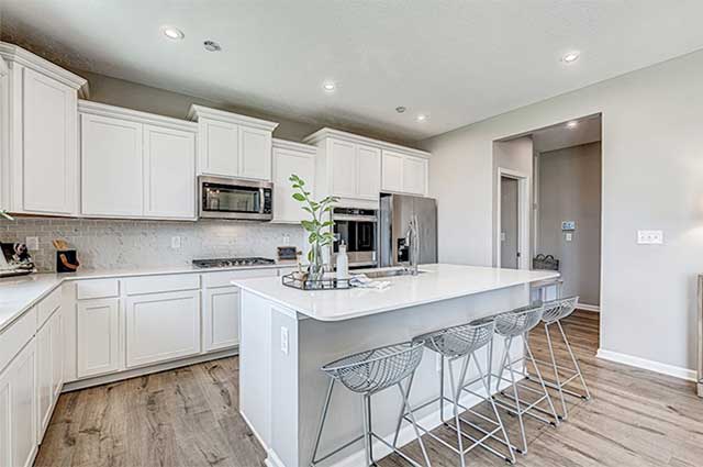 updated home kitchen